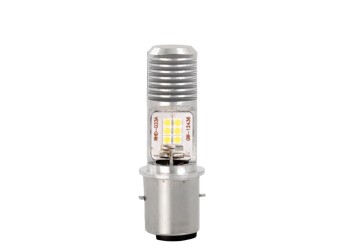 S2 BA20D 10-80V 12W 12x3030SMD LED 1.200lm 6.000K ΔΙΠΛΗΣ ΠΟΛΙΚΟΤΗΤΑΣ BLISTER M-TECH - 1 ΤΕΜ.