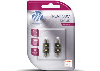 C5W SV8.5 CANBUS 12V 3,2W 420lm 41mm 2xHP LED OSRAM OPTO ΛΕΥΚΟ BLISTER 2ΤΕΜ.