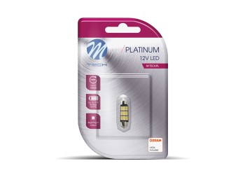 ΛΑΜΠΑΚΙΑ ΠΛΑΦΟΝΙΕΡΑΣ C5W 12V SV8.5 3,2W 450lm 42mm 9x5630SMD LED OSRAM ΛΕΥΚΟ 1ΤΕΜ. M-TECH