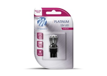 W21/5W (T20) 12/24V W3x16q 14xSMD2835 LED ΚΟΚΚΙΝΟ CAN-BUS BLISTER​  M-TECH - 1 ΤΕΜ.