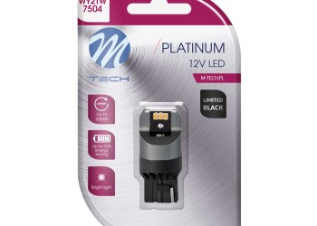 WY21W (T20) 12/24V W3x16d 6xSMD3020 CAN-BUS ΠΟΡΤΟΚΑΛΙ LIMITED BLACK BLISTER M-TECH - 1 Τεμ.