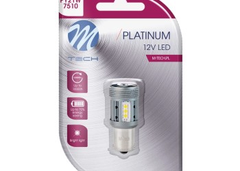 ΛΑΜΠΑΚΙ PY21W 12/24V BA15s 12xSMD3030 LED CAN-BUS ΠΟΡΤΟΚΑΛΙ PLATINIUM BLISTER M-TECH - 1 ΤΕΜ