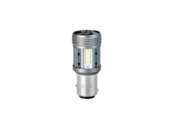 ΛΑΜΠΑΚΙ P21/5W 12/24V BAY15d 12xSMD3030 LED CAN-BUS ΛΕΥΚΟ PLATINIUM BLISTER M-TECH - 1 ΤΕΜ