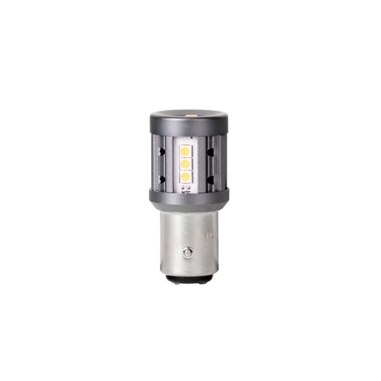 ΛΑΜΠΑΚΙ P21/5W BAY15d 12/24V 1157 600lm 4W 15x3030SMD LED CAN-BUS ΛΕΥΚΟ PLATINIUM BLISTER - 1 ΤΕΜ.