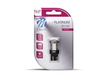 ΛΑΜΠΑΚΙ W21/5W T20 7443 W3x16q 12/24V 600lm 4W 15x3030SMD LED CAN-BUS PLATINIUM ΛΕΥΚΟ BLISTER - 1 ΤΕΜ.