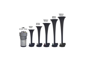 ΚΟΡΝΑ ΠΕΝΤΑΦΩΝΙΑ GENERALE LEE / DIXIELAND ΗΛΕΚΤΡΟΠΝΕΥΜΑΤΙΚΗ 12V