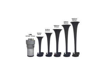 ΚΟΡΝΑ ΠΕΝΤΑΦΩΝΙΑ GENERALE LEE / DIXIELAND ΗΛΕΚΤΡΟΠΝΕΥΜΑΤΙΚΗ 12V