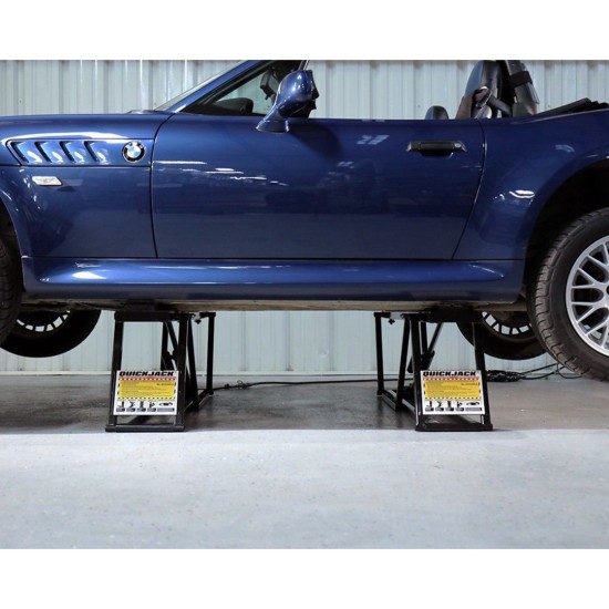 Bend Pak - ΦΟΡΗΤΟ ΑΝΥΨΩΤΙΚΟ ΑΥΤΟΚΙΝΗΤΩΝ ΧΑΜΗΛΗΣ ΑΝΥΨΩΣΗΣ QUICKJACK BL-5000SLX - 2.268kg – 1 τεμ. (LIFT.BL-5000SLX)