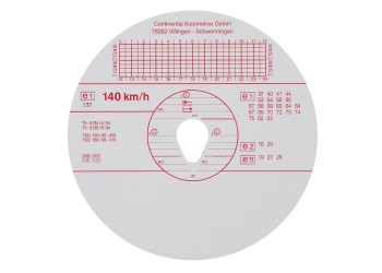 ΤΑΧΟΓΡΑΦΟΙ KIENZLE VDO 140km/h 100ΤΕΜ