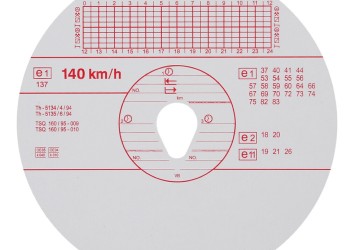 ΤΑΧΟΓΡΑΦΟΙ KIENZLE VDO 140km/h 100ΤΕΜ