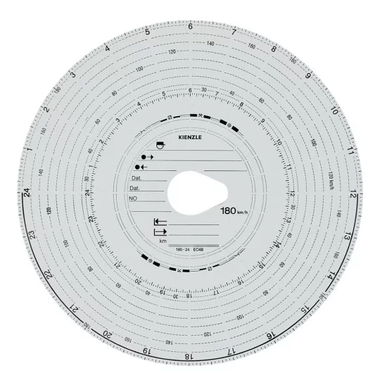 ΤΑΧΟΓΡΑΦΟΙ KIENZLE VDO 180km/h 100ΤΕΜ