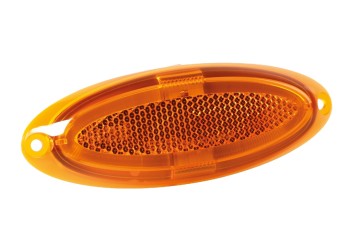 ΦΩΣ ΟΓΚΟΥ 4LED ΠΟΡΤΟΚΑΛΙ ΧΡΩΜΑΤΟΣ SMD 12/24V 124 mm -1ΤΕΜ.