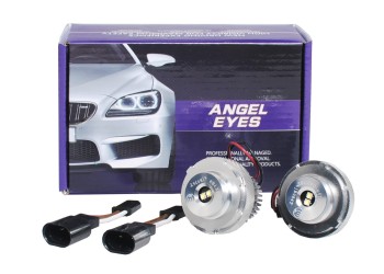 ΛΑΜΠΑΚΙΑ ΓΙΑ ANGEL 12V 2x20W CREE ΛΕΥΚΟ ΦΩΣ ΓΙΑ BMW ΣΕΙΡΑ 5 E60/E61 M-TECH - 2 τεμ.