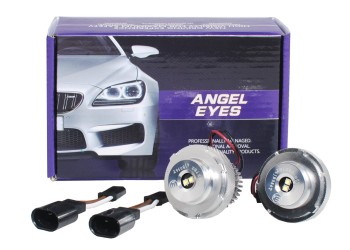 ΛΑΜΠΑΚΙΑ ΓΙΑ ANGEL 12V 2x20W CREE ΛΕΥΚΟ ΦΩΣ ΓΙΑ BMW ΣΕΙΡΑ 5 E60/E61 M-TECH - 2 τεμ.