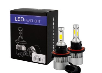 H13  H/L 10>36V 6.500K 10.000lm 80W COB LED EPISTAR 1021 C6 KIT ΜΕ ΑΝΕΜΙΣΤΗΡΑΚΙ M-TECH - 2 ΤΕΜ.