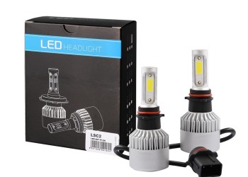 P13W LED SET C6 9-32V 6.500K 10.000lm 4 X 10W ΛΑΜΠΑ ΜΕ COB EPISTAR 1021 LED ΚΑΙ ΑΝΕΜΙΣΤΗΡΑΚΙ M-TECH - 2 ΤΕΜ.