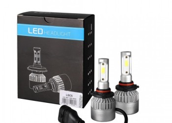 HB3 9005 9-32V 6.500K 10.000lm 4x10W COB ΛΑΜΠΑ LED EPISTAR 1021 C6 KIT ΜΕ ΑΝΕΜΙΣΤΗΡΑΚΙ M-TECH - 2 ΤΕΜ.
