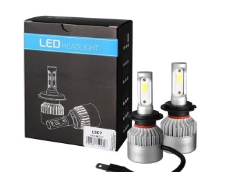 H7 LED SET C6 9-32V 6.500K 10.000lm 4 X 10W ΛΑΜΠΑ ΜΕ COB EPISTAR 1021 LED ΚΑΙ ΑΝΕΜΙΣΤΗΡΑΚΙ M-TECH - 2 ΤΕΜ.