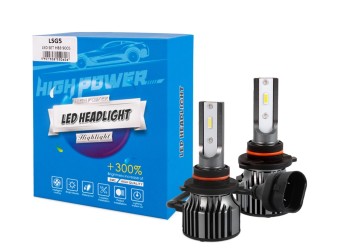 HΒ3 9005  12>24V 6.500K 5.000lm 50W CSP1860 LED LSG SERIES +300% KIT M-TECH - 2 ΤΕΜ.