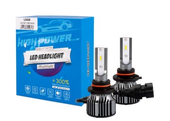 HΒ4 9006 12>24V 6.500K 5.000lm 50W CSP1860 LED LSG SERIES +300% KIT M-TECH - 2 ΤΕΜ.