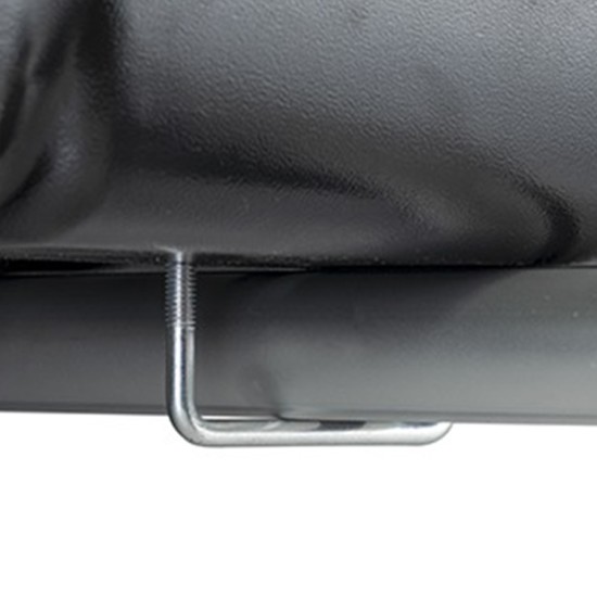 Menabo - Μπαγκαζιέρα Οροφής Mania 320 Black σε Μαύρο Χρώμα με Γυαλιστερή Υφή - 1 τεμ. (3610/MB)