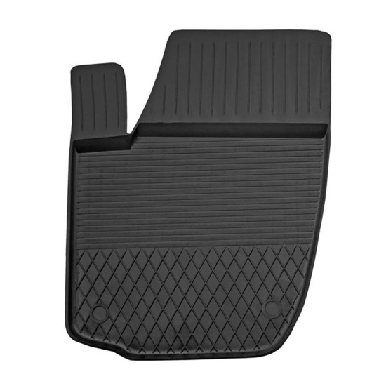 Amio -  ΠΑΤΑΚΙ ΣΕ ΣΚΑΦΗ ΛΑΣΤΙΧΟ ΓΙΑ SKODA RAPID ΟΔΗΓΟΥ/ΜΠΡΟΣΤΑ ΑΡΙΣΤΕΡΑ (ΜΑΥΡΟ) - 1 ΤΕΜ. (MG-S-L/AM)