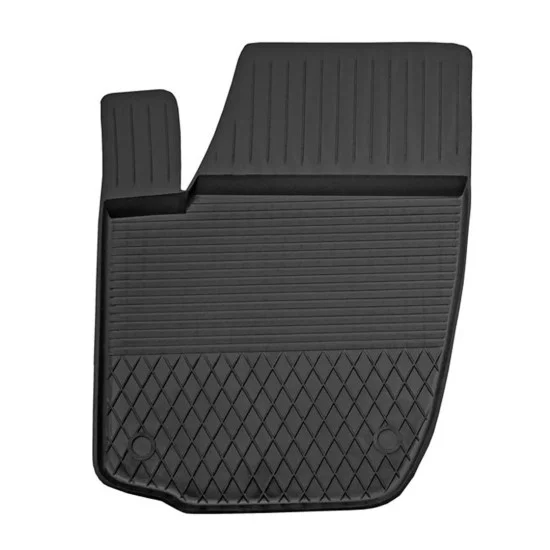 Amio -  ΠΑΤΑΚΙ ΣΕ ΣΚΑΦΗ ΛΑΣΤΙΧΟ ΓΙΑ SKODA RAPID ΟΔΗΓΟΥ/ΜΠΡΟΣΤΑ ΑΡΙΣΤΕΡΑ (ΜΑΥΡΟ) - 1 ΤΕΜ. (MG-S-L/AM)