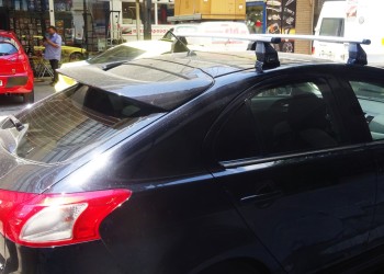 KIT ΜΕ ΜΠΑΡΕΣ ΟΡΟΦΗΣ ΓΙΑ MITSUBISHI LANCER 4D / 5D 07/2008+ ΑΛΟΥΜΙΝΙΟΥ TEMA MENABO (AL1-3360-FIX501FP)-2 ΤΕΜ.