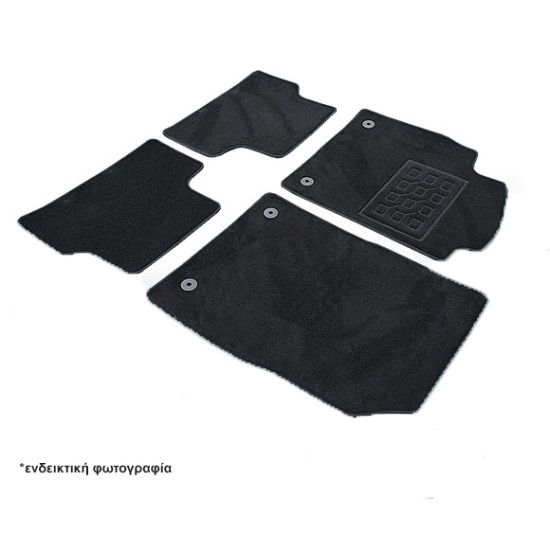 Cik - ΜΑΡΚΕ ΠΑΤΑΚΙΑ ΜΟΚΕΤΑ ΓΙΑ HYUNDAI TUCSON HYBRID ΥΒΡΙΔΙΚΟ 2020+ ΣΕ ΜΑΥΡΟ ΧΡΩΜΑ ΜΕ ΚΟΥΜΠΩΜΑΤΑ - 4 ΤΕΜ. (VM.HY.840664/CK)