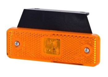 ΦΩΣ ΟΓΚΟΥ ΑΝΑΚΛΑΣΤΙΚΟ LD500 12/24V 3LED HORPOL ΠΟΡΤΟΚΑΛΙ (9,8 x 3 cm) -1ΤΕΜ.