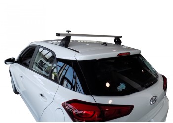 KIT ΜΕ ΜΠΑΡΕΣ ΟΡΟΦΗΣ ΓΙΑ HYUNDAI i20 IΙ GB 5D 2014-2020 ΑΛΟΥΜΙΝΙΟΥ TEMA MENABO (AL1 - 3360/MB - FIX509FP) - 2 ΤΕΜ.