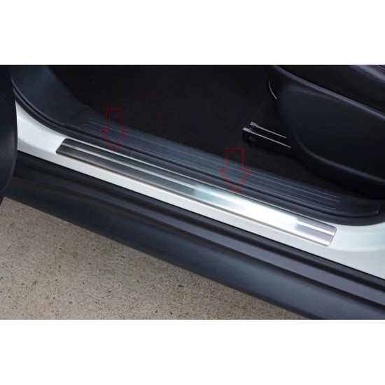 ΜΑΡΣΠΙΕ ΓΙΑ NISSAN JUKE 2010+ ΕΣΩΤΕΡΙΚΑ ΧΡΩΜΙΟ 2ΤΕΜ.