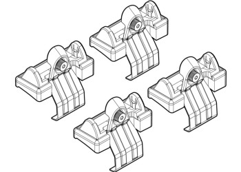 ΑΚΡΑ ΓΙΑ ΜΠΑΡΕΣ NORDRIVE ΓΙΑ HONDA HR-V 3D/5D 01/99-12/05 KIT