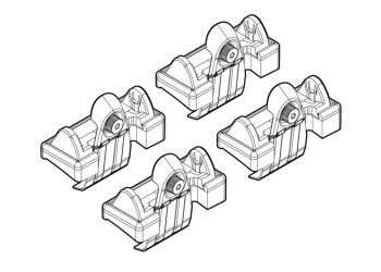 ΑΚΡΑ ΓΙΑ ΜΠΑΡΕΣ NORDRIVE ΓΙΑ LANCIA YPSILON 09/03-05/11 /YPSILON UNYCA 06/11+ KIT