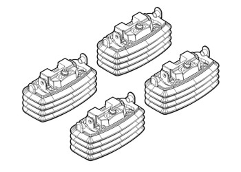 ΑΚΡΑ ΓΙΑ ΜΠΑΡΕΣ NORDRIVE ΓΙΑ MERCEDES A-CLASS W169 3D/5D 9/04-4/10 KIT