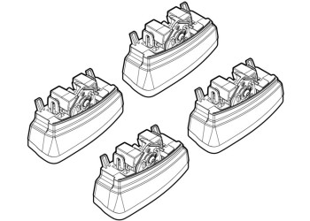 ΑΚΡΑ ΓΙΑ ΜΠΑΡΕΣ NORDRIVE ΓΙΑ PEUGEOT 308 09/07+ KIT