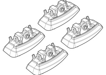 ΑΚΡΑ ΓΙΑ ΜΠΑΡΕΣ NORDRIVE ΓΙΑ OPEL MERIVA 05/10+ KIT