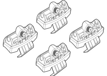 ΑΚΡΑ ΓΙΑ ΜΠΑΡΕΣ NORDRIVE ΓΙΑ KIA OPTIMA 2016+ KIT