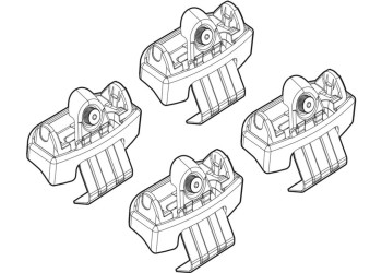 ΑΚΡΑ ΓΙΑ ΜΠΑΡΕΣ NORDRIVE ΓΙΑ TOYOTA C-HR 2016+ KIT