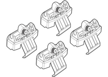 ΑΚΡΑ ΓΙΑ ΜΠΑΡΕΣ NORDRIVE ΓΙΑ KIA PICANTO 5D 06/17+ KIT