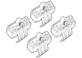 ΑΚΡΑ ΓΙΑ ΜΠΑΡΕΣ NORDRIVE ΓΙΑ BMW X2 F39 01/18+ KIT