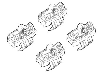 ΑΚΡΑ ΓΙΑ ΜΠΑΡΕΣ NORDRIVE ΓΙΑ OPEL CORSA F 5D 09/19+ / PEUGEOT 208 5D 11/19+ KIT