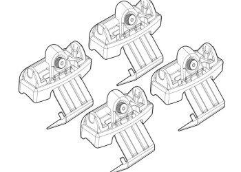 ΑΚΡΑ ΓΙΑ ΜΠΑΡΕΣ NORDRIVE ΓΙΑ OPEL MOKKA 11/2020+  - 4 TEM.