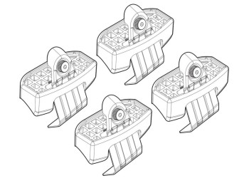 ΑΚΡΑ ΓΙΑ ΜΠΑΡΕΣ NORDRIVE ΓΙΑ MAZDA CX-30 09/2019+  - 4 TEM.