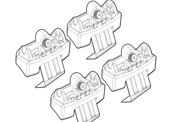 ΑΚΡΑ ΓΙΑ ΜΠΑΡΕΣ NORDRIVE ΓΙΑ MAZDA CX-60 2022+ 5D  - 4 τεμ.