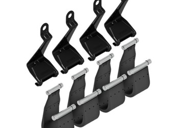 FIT-KIT ΑΚΡΑ (ΠΟΔΙΑ) ΓΙΑ ΜΠΑΡΕΣ SNAP ALU F-2 14cm ΜΟΝΟ ΓΙΑ DACIA DUSTER (RAILINGS) NORDRIVE - 4 TEM