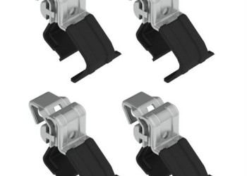 CLAMP KIT ΑΚΡΑ (ΠΟΔΙΑ) ΓΙΑ ΜΠΑΡΕΣ SNAP STEEL ΚΑΙ SNAP ALU K-1 NORDRIVE - 4 TEM.