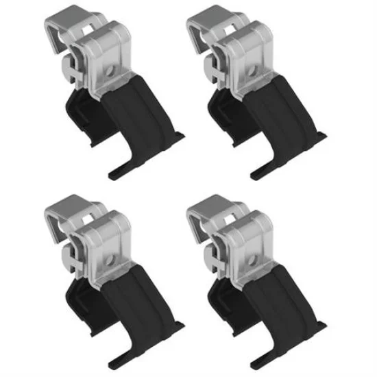 CLAMP KIT ΑΚΡΑ (ΠΟΔΙΑ) ΓΙΑ ΜΠΑΡΕΣ SNAP STEEL ΚΑΙ SNAP ALU K-1 NORDRIVE - 4 TEM.