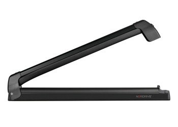 ΒΑΣΗ ΣΚΙ ΟΡΟΦΗΣ 4 ΖΕΥΓΑΡΙΑ ΣΚΙ/2 SNOWBOARD ΑΛΟΥΜΙΝΙΟΥ ΜΑΥΡΗ ΜΕ ΚΛΕΙΔΙ NORDIC-KING EVO NK-40 58cm