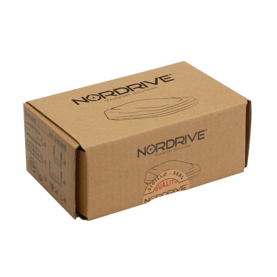 Nordrive - Ανταλλακτικό κιτ δεσίματος τύπου U-Bolt για μπαγκαζιέρες N60040/N60041/N60045/N60046 60/92 mm - 1 κιτ (L.N60000M)